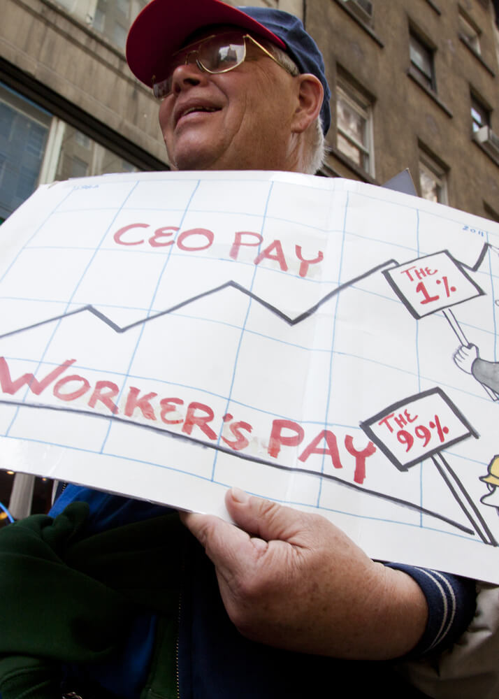 CEO Pay Protest