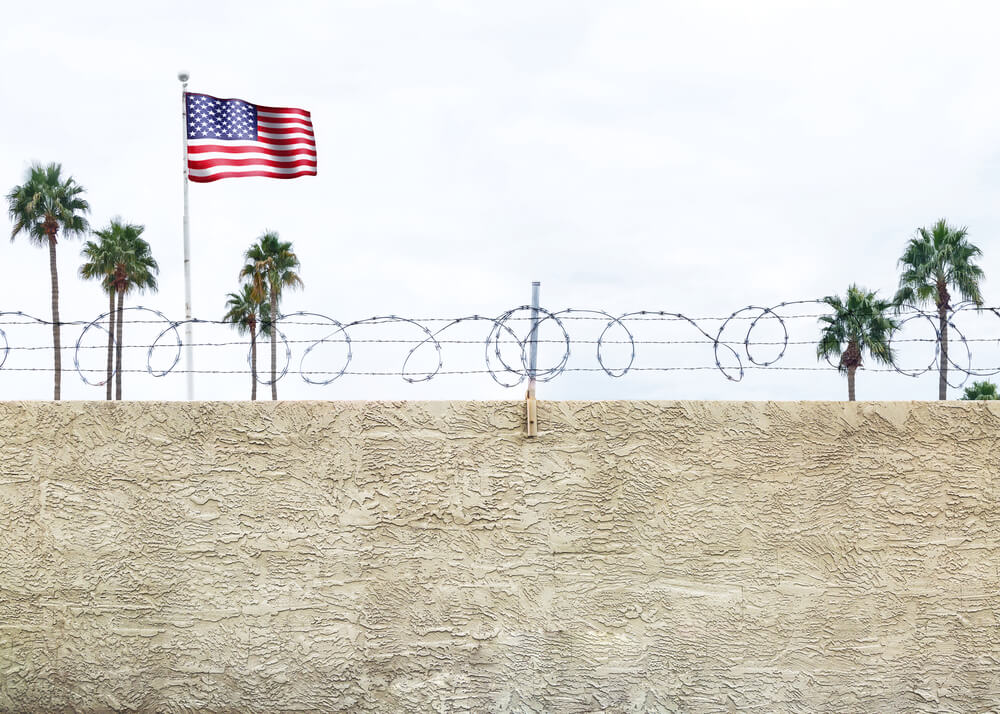 border wall-Trump Fisher Sand and Gravel