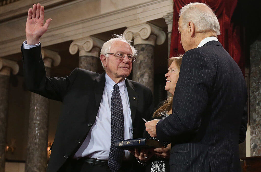 Bernie Slams Biden’s Political Past; ‘Working-Class Joe’ Bites Back