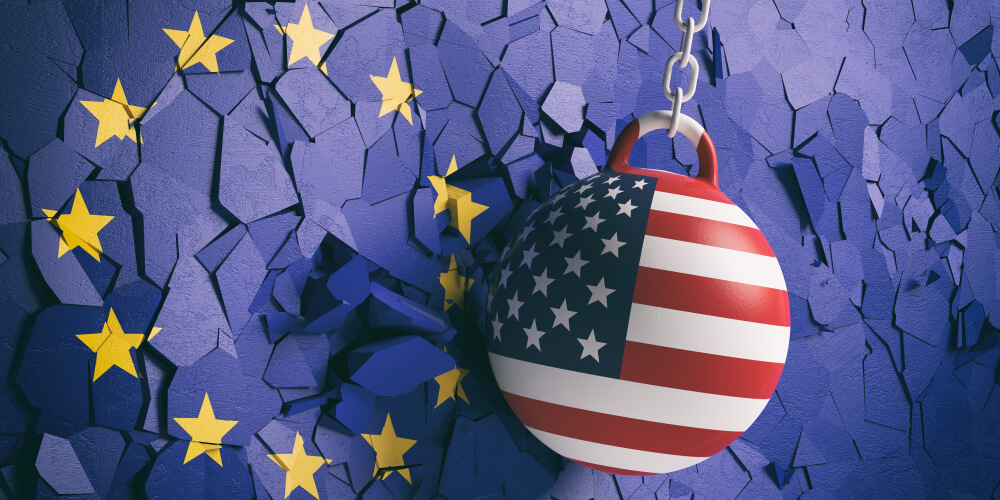Trump Says US Wins Any Trade War With EU: There’s No ‘Financial Counterattack’