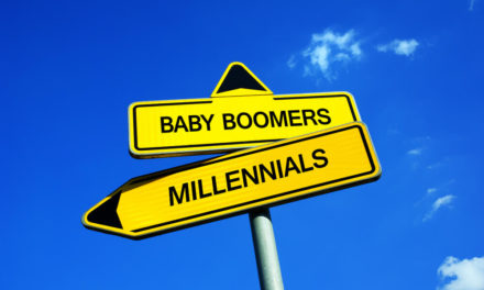 baby boomer millennial