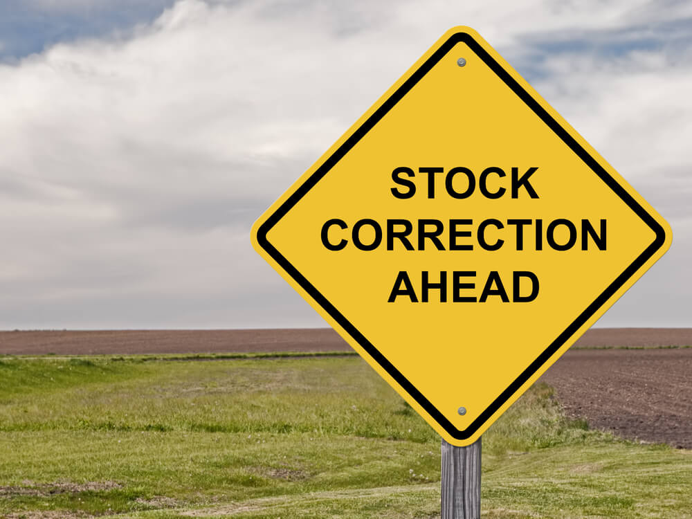 what is a stock market correction election year