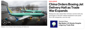 BA stock headline