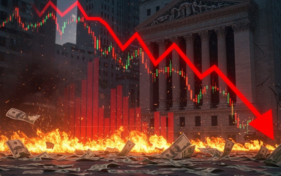 Someone’s Setting Fires on Wall Street