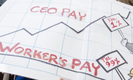CEO Pay Protest