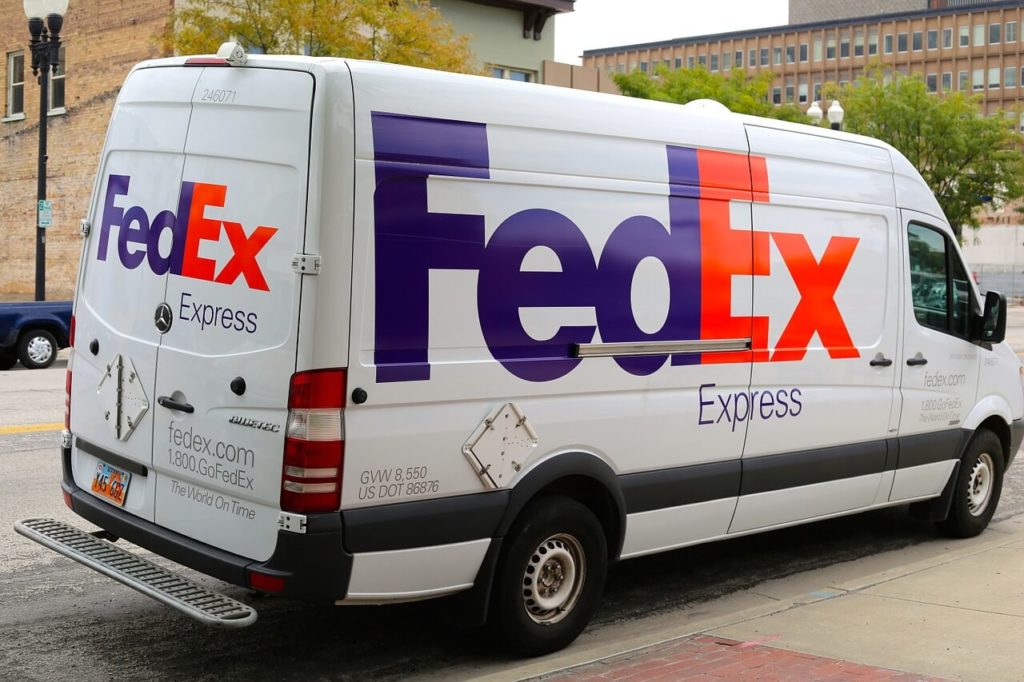 Amazon and FedEx split