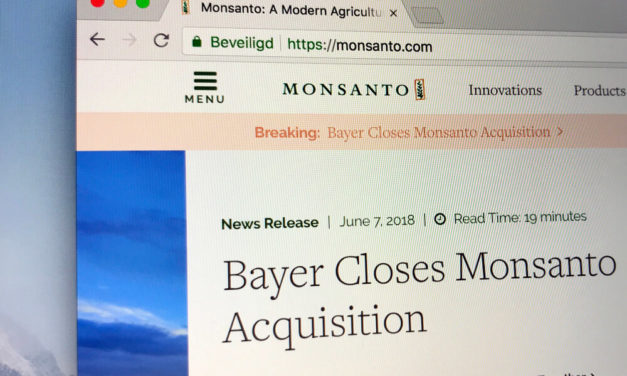 Bayer Parent Company Tanks in Wake of Monsanto Verdict