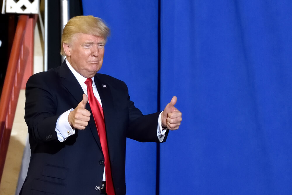 Trump Scoffs at Impeachment Talk, Touts Strong Economy