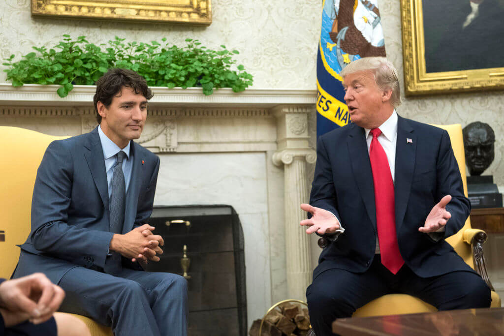 Trump Says He Rejected Meeting With Trudeau Over Tariffs Fight