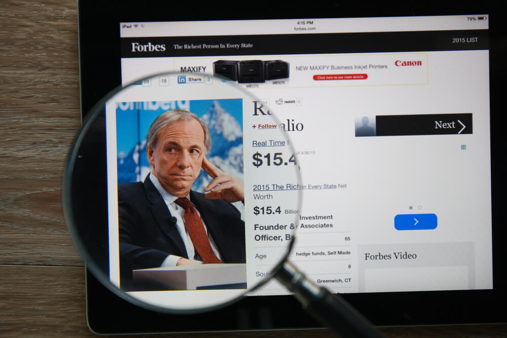 Ray Dalio: Saving Cash ‘the Worst Thing You Could Do’