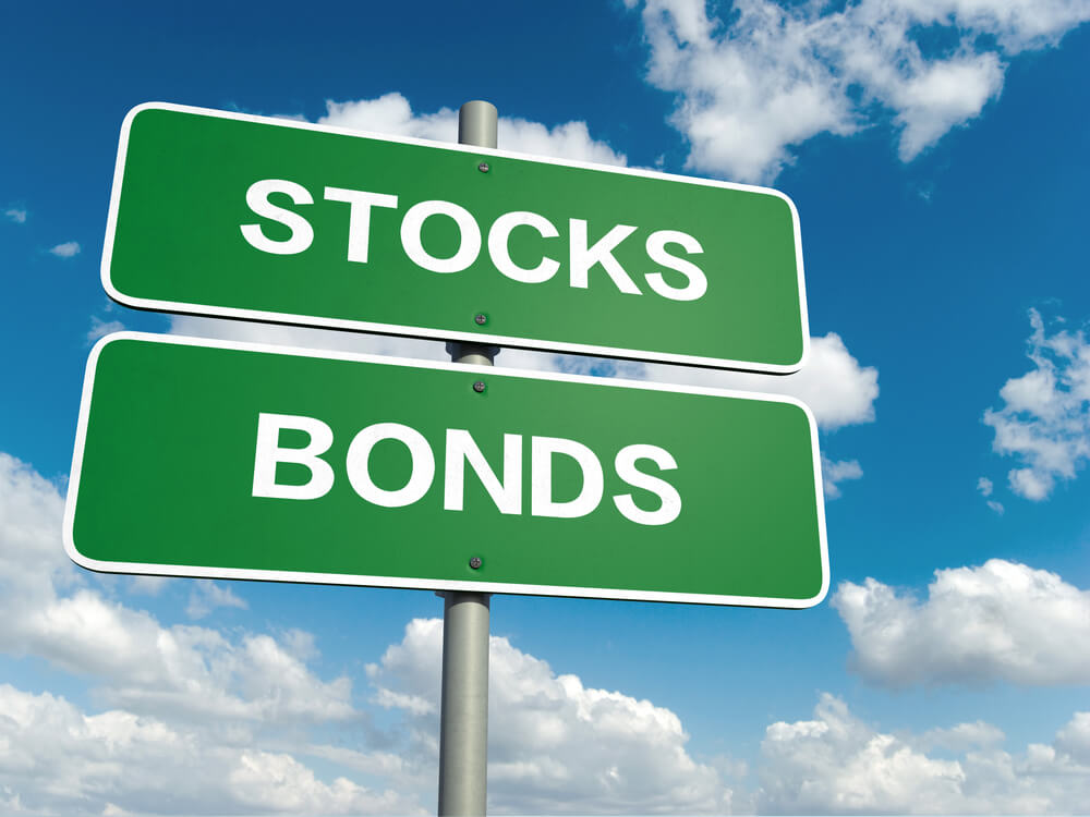 stocks bonds retirement
