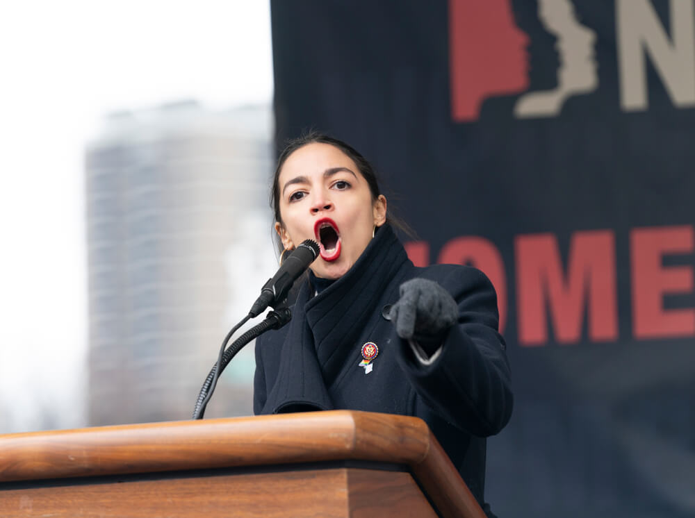 Ocasio-Cortez Green New -Deal Elizabeth Warren private equity