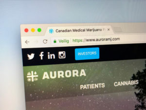 Aurora Cannabis Cowen Aurora Cannabis CEO Terry Booth resigns