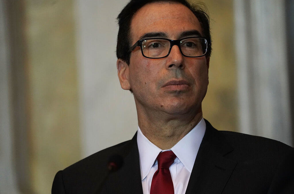 Treasury Secretary Mnuchin Says Relief Checks Arriving in 3 Weeks