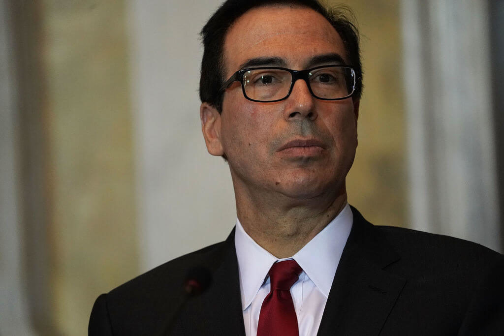 Mnuchin Trump tax returns coronavirus relief checks