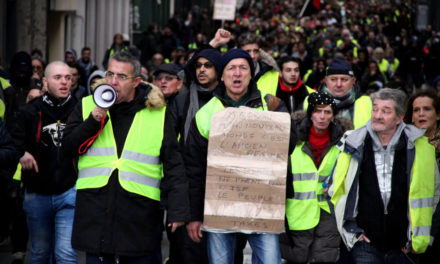 Macron tax cut yellow vest