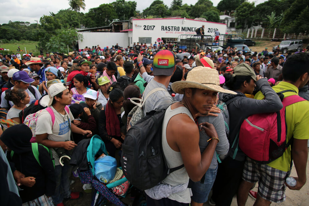 How a Central American Migrant Caravan Forms