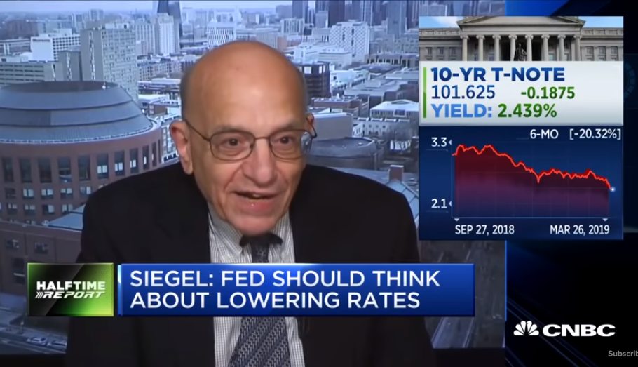 Siegel: Fed to Blame for 2018’s 20% Market Crash