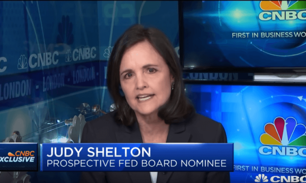 Potential Fed Nominee Shelton Wants to Overhaul Interest Rate Policy