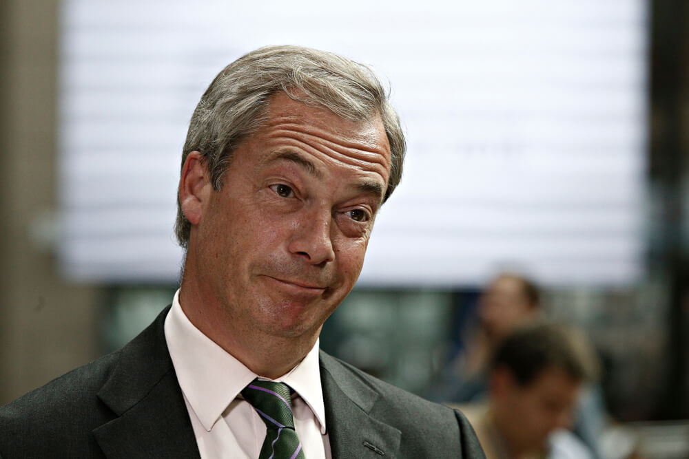 Farage Vows Brexit Party Support in Elections if PM Johnson Drops New Deal