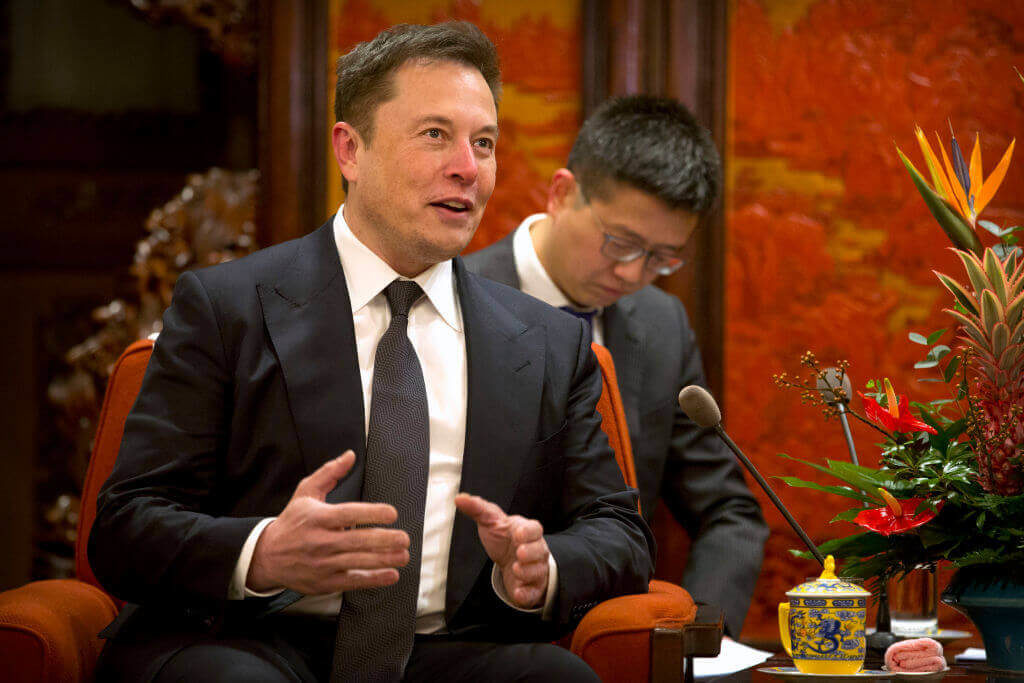 Elon Musk Twitter Tesla tweet $50 billion payout China