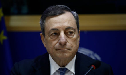 Critics Bash Draghi’s Stimulus Package as He Exits ECB; EU Rates Unchanged