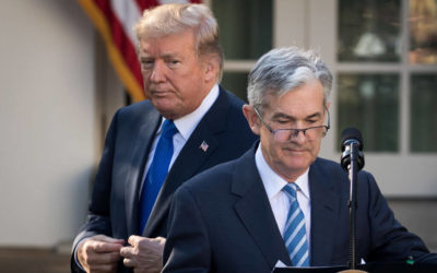 Trump Says He ‘Made’ Fed Chair Powell, Wants to Trade Him for ECB’s Draghi