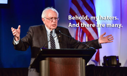 ‘Antichrist’ Bernie Posts Anti-Endorsements: Stocks Will Crash 40%