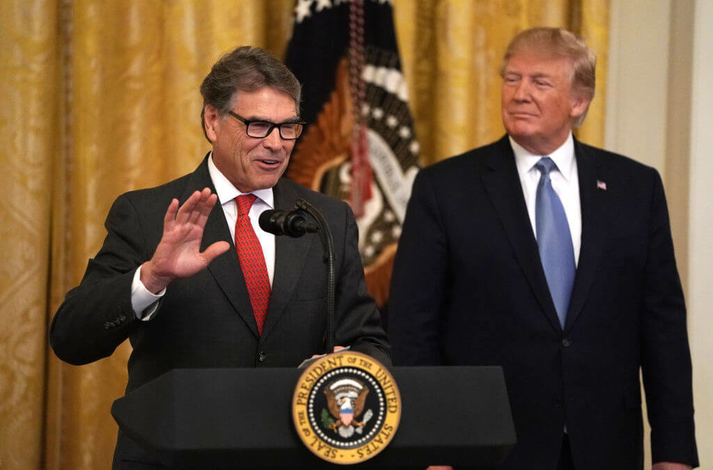 Energy Secretary: Never Trumpers ‘Chasing Ghosts’ on Impeachment