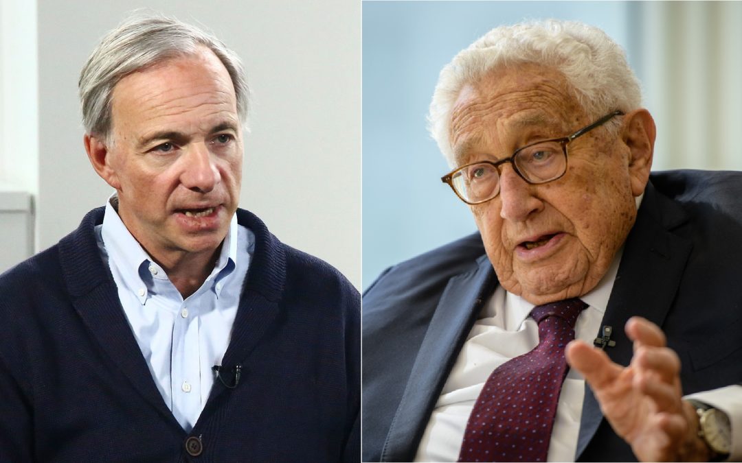 Dalio, Kissinger Warn of ‘Catastrophic’ Conflicts, Capital War Between US, China