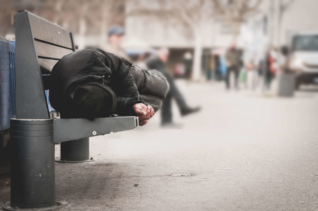 Supreme Court California sleeping on sidewalks