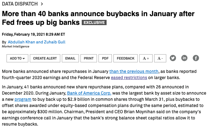 FCBC Fed announcement