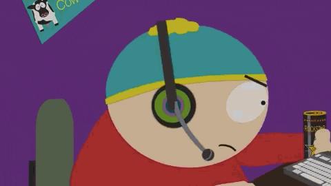 Cartman Gamer Gif