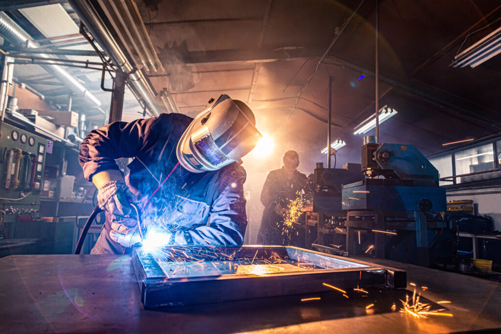 welder at wprk