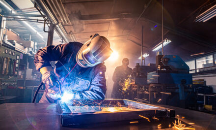 welder at wprk