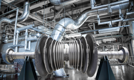 turbines in power plant