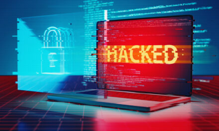 Hacked Cybersecurity Computer