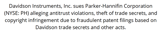 Davidson press release